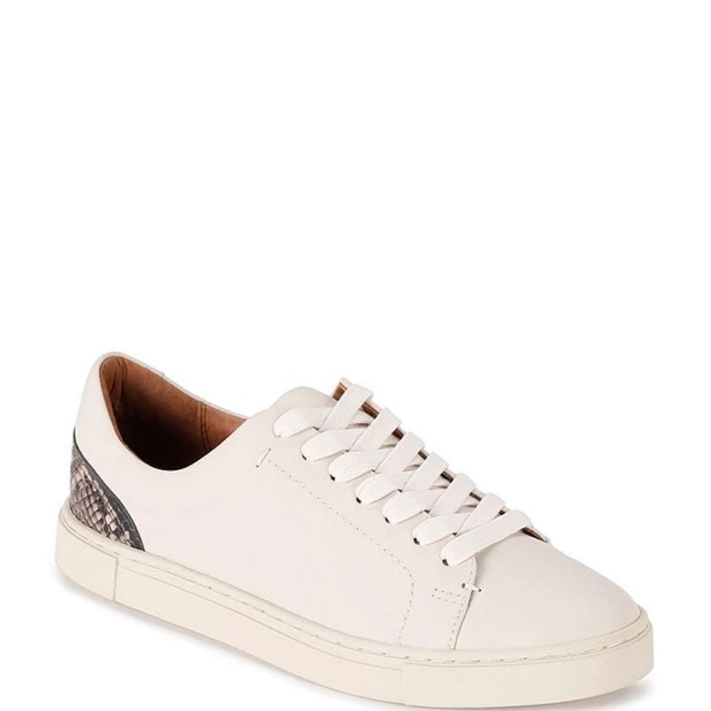 Frye ivy low lace leather sneakers size 7.5